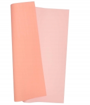 Изображение товара Пленка в листах для цветов коралловая - светло-розовая 